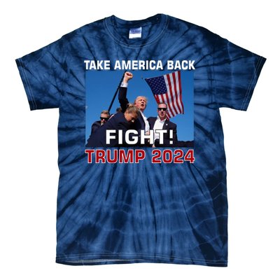 Never Surrender Trump Pennsylvania Rally Tie-Dye T-Shirt