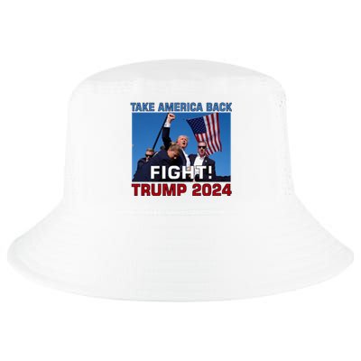 Never Surrender Trump Pennsylvania Rally Cool Comfort Performance Bucket Hat