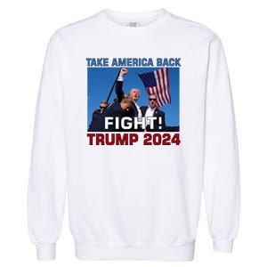 Never Surrender Trump Pennsylvania Rally Garment-Dyed Sweatshirt