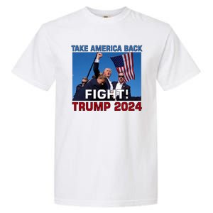 Never Surrender Trump Pennsylvania Rally Garment-Dyed Heavyweight T-Shirt