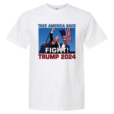 Never Surrender Trump Pennsylvania Rally Garment-Dyed Heavyweight T-Shirt