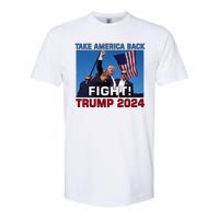 Never Surrender Trump Pennsylvania Rally Softstyle CVC T-Shirt