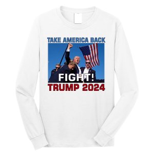 Never Surrender Trump Pennsylvania Rally Long Sleeve Shirt