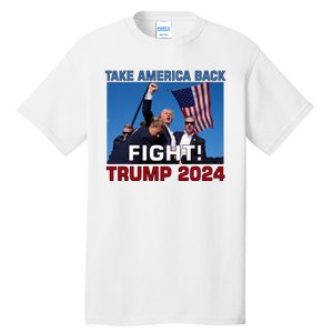 Never Surrender Trump Pennsylvania Rally Tall T-Shirt