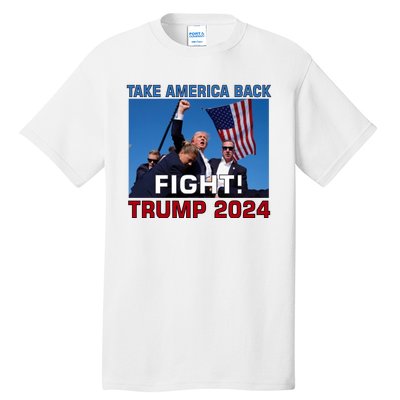 Never Surrender Trump Pennsylvania Rally Tall T-Shirt