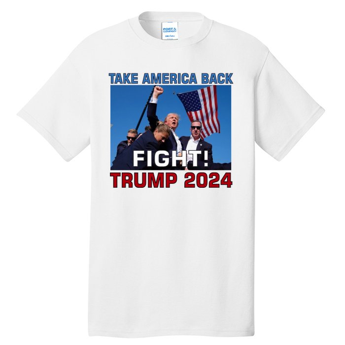 Never Surrender Trump Pennsylvania Rally Tall T-Shirt