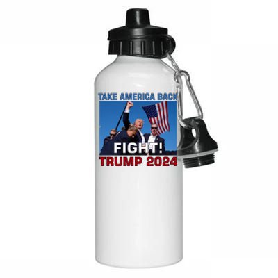 Never Surrender Trump Pennsylvania Rally Aluminum Water Bottle