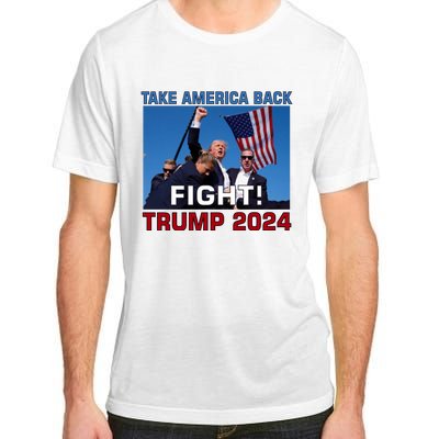 Never Surrender Trump Pennsylvania Rally Adult ChromaSoft Performance T-Shirt