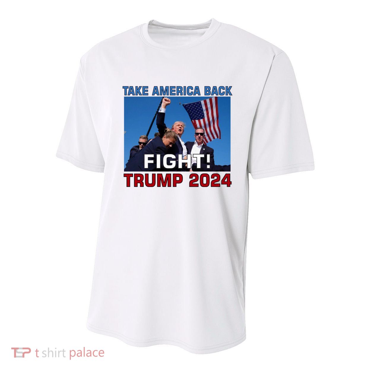 Never Surrender Trump Pennsylvania Rally Youth Performance Sprint T-Shirt
