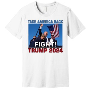 Never Surrender Trump Pennsylvania Rally Premium T-Shirt