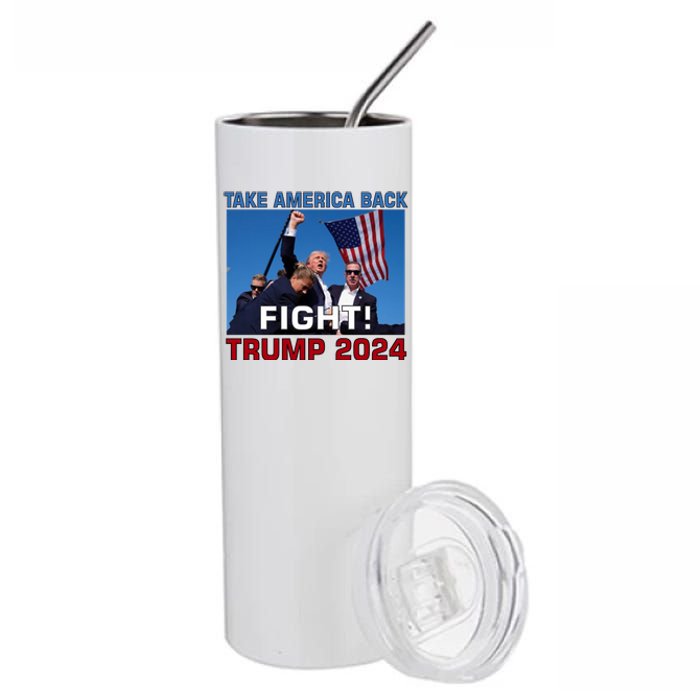 Never Surrender Trump Pennsylvania Rally Stainless Steel Tumbler