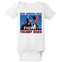 Never Surrender Trump Pennsylvania Rally Baby Bodysuit