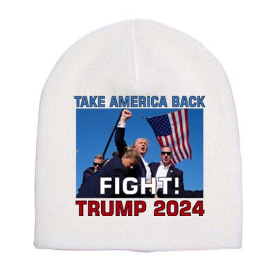 Never Surrender Trump Pennsylvania Rally Short Acrylic Beanie