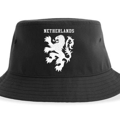 Netherlands Soccer Team National Lion Football Jersey Dutch Sustainable Bucket Hat