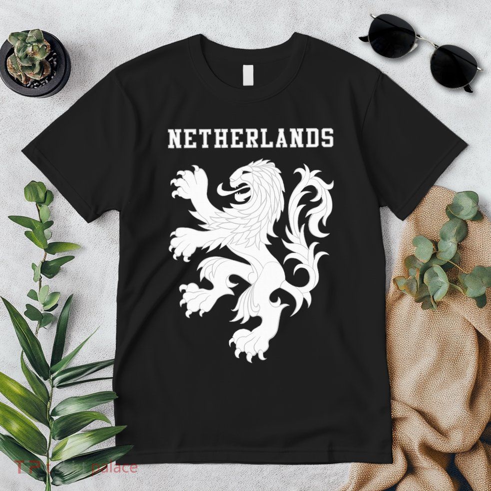 Netherlands Soccer Team National Lion Football Jersey Dutch Premium T-Shirt