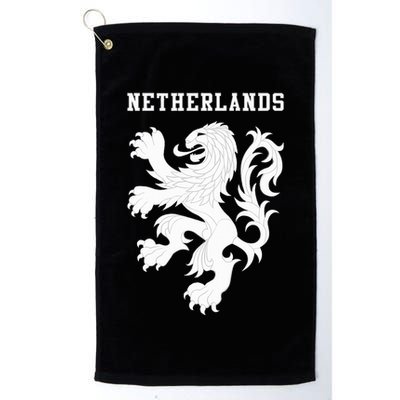 Netherlands Soccer Team National Lion Football Jersey Dutch Golf Towel