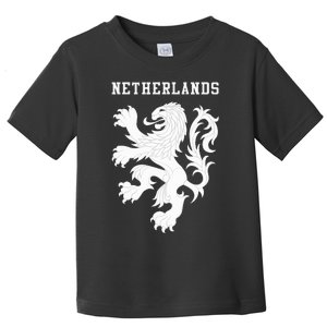 Netherlands Soccer Team National Lion Football Jersey Dutch Toddler T-Shirt