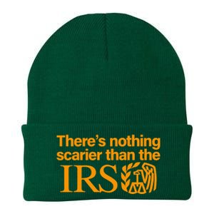 Nothing Scarier Than The Irs Funny Halloween Costume Women Knit Cap Winter Beanie