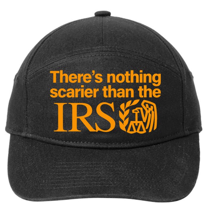 Nothing Scarier Than The Irs Funny Halloween Costume Women 7-Panel Snapback Hat