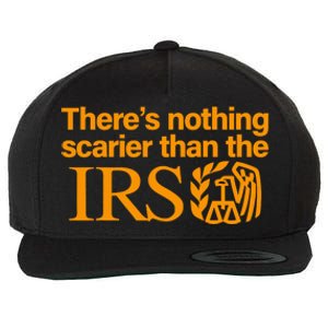 Nothing Scarier Than The Irs Funny Halloween Costume Women Wool Snapback Cap