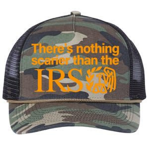 Nothing Scarier Than The Irs Funny Halloween Costume Women Retro Rope Trucker Hat Cap