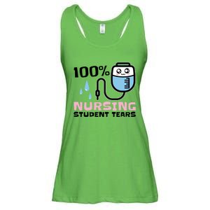 Nursing Student Tears Great Gift Ladies Essential Flowy Tank