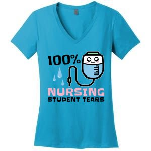 Nursing Student Tears Great Gift Women's V-Neck T-Shirt