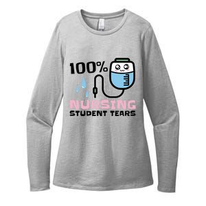 Nursing Student Tears Great Gift Womens CVC Long Sleeve Shirt