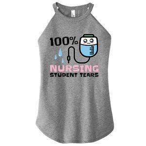 Nursing Student Tears Great Gift Women's Perfect Tri Rocker Tank