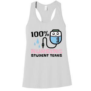 Nursing Student Tears Great Gift Women's Racerback Tank