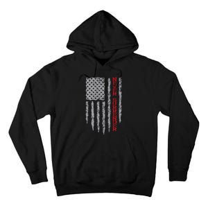 Never Surrender Usa Flag Never Surrender Tall Hoodie