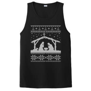 Nativity Scene Ugly Christmas Design Gift PosiCharge Competitor Tank