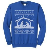 Nativity Scene Ugly Christmas Design Gift Sweatshirt