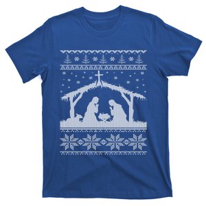 Nativity Scene Ugly Christmas Design Gift T-Shirt