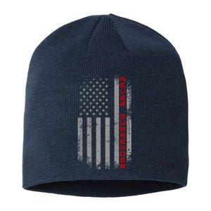 Never Surrender | Usa Flag Never Surrender Sustainable Beanie