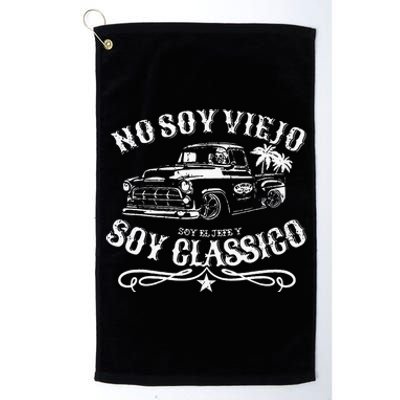 No Soy Viejo Soy Classico Platinum Collection Golf Towel