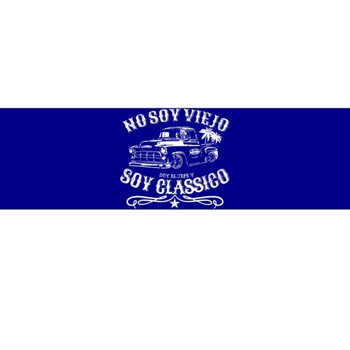 No Soy Viejo Soy Classico Bumper Sticker