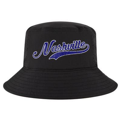 Nashville Soccer Vintage Fan Cool Comfort Performance Bucket Hat