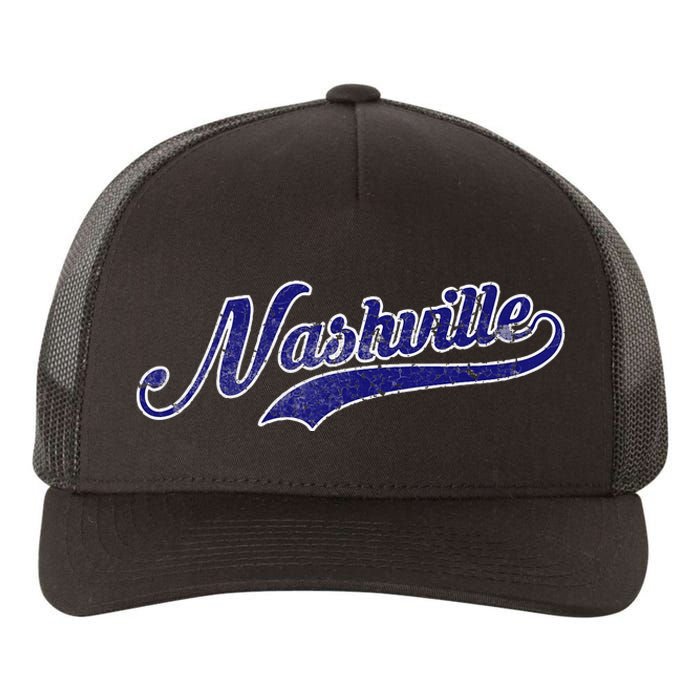 Nashville Soccer Vintage Fan Yupoong Adult 5-Panel Trucker Hat