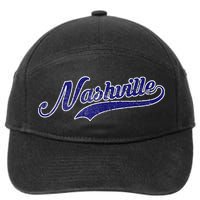 Nashville Soccer Vintage Fan 7-Panel Snapback Hat