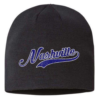 Nashville Soccer Vintage Fan Sustainable Beanie