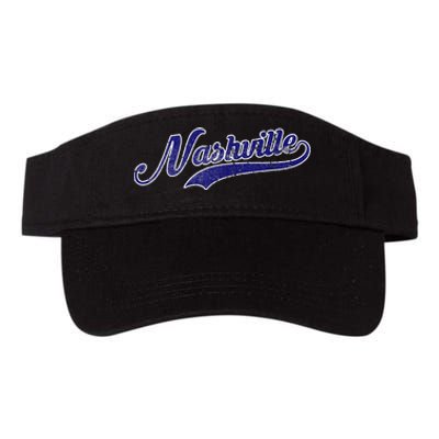 Nashville Soccer Vintage Fan Valucap Bio-Washed Visor