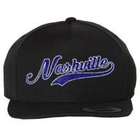 Nashville Soccer Vintage Fan Wool Snapback Cap