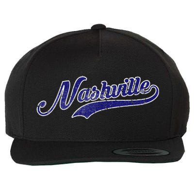 Nashville Soccer Vintage Fan Wool Snapback Cap