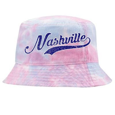 Nashville Soccer Vintage Fan Tie-Dyed Bucket Hat