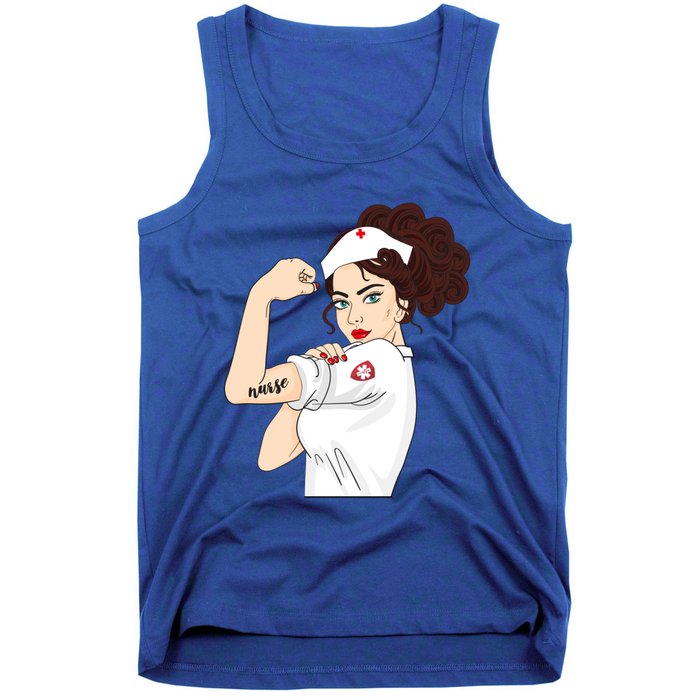 Nurse Strong Warrior Proud Nurses And Students Gift Tank Top