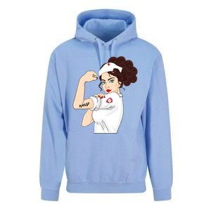 Nurse Strong Warrior Proud Nurses And Students Gift Unisex Surf Hoodie