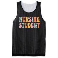 Nursing Student Week Groovy Appreciation Day For Women Work Mesh Reversible Basketball Jersey Tank