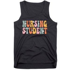 Nursing Student Week Groovy Appreciation Day For Women Work Tank Top