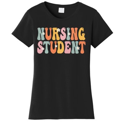 Nursing Student Week Groovy Appreciation Day For Women Work Women's T-Shirt